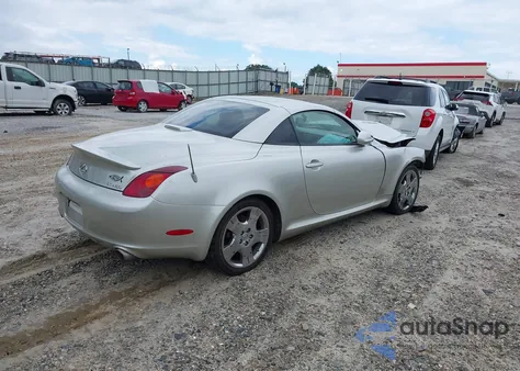 2002 Lexus Sc 430 z USA, uszkodzony, nr VIN JTHFN48Y420022971